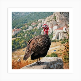 Turkey In The Mountains Art Print