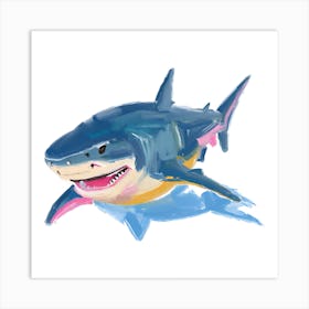 Bull Shark 05 Art Print