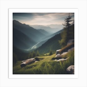 Landscape Stock Videos & Royalty-Free Footage 7 Art Print