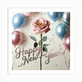 Happy New Year Art Print