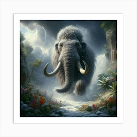 Mammoth Art Print