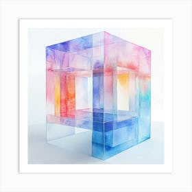 Acrylic Cube Art Print