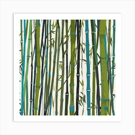 Bamboo forest 5 Art Print