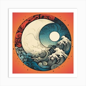 Yin Yang 26 Art Print