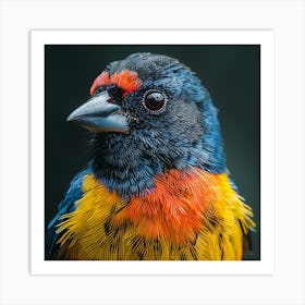 Colorful Bird 15 Art Print