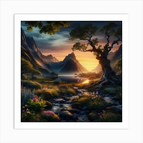 Landscape Art Print