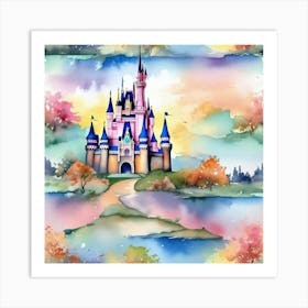 Cinderella Castle 43 Art Print