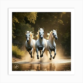 3 Trojans Art Print