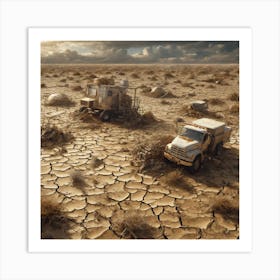 Desert Landscape 18 Art Print