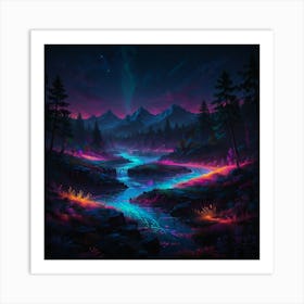 Forest 18 Art Print