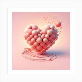 Heart Of Love Art Print