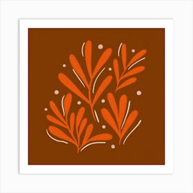 Wiggly Branches Art Print