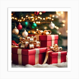 Christmas Presents 11 Art Print