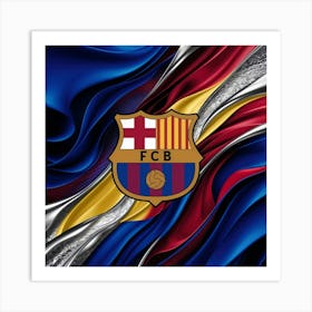 FC Barcelona Logo Wall Art 49 Art Print