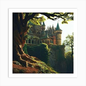 The Enchanted Edifice Magic And Mystery In A 17th Century Castle Art Print