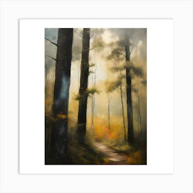 'The Forest Path' Art Print