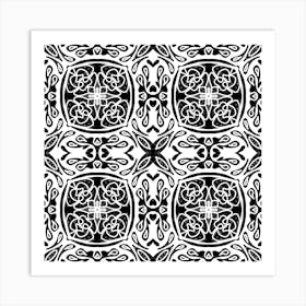 Seamless Pattern Vector 2 Art Print