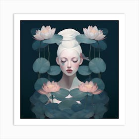 Water Lily Art Print