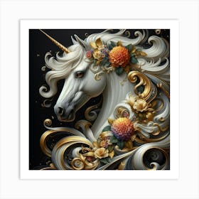 Unicorn 11 Art Print