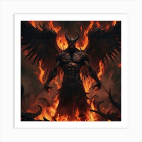 Demon 1 Art Print