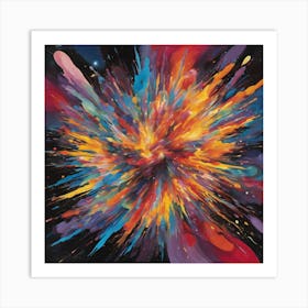 Explosion 1 Art Print