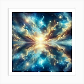 Nebula In Space 1 Art Print