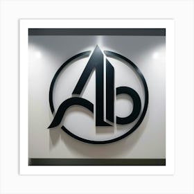 Ab Logo 3 Art Print