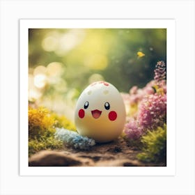 Pokemon Easter Egg Art Print