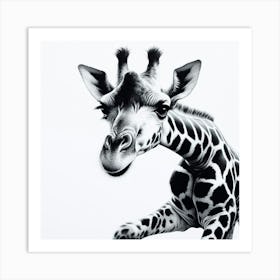 Giraffe Art Print