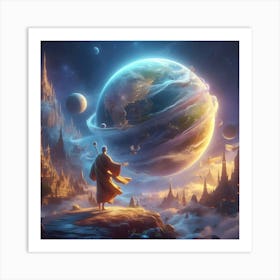 Mysterious Planet Art Print