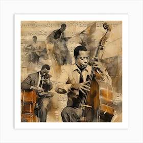 Jazz Trio Art Print