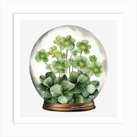 Glasshouse Clover (10) Art Print