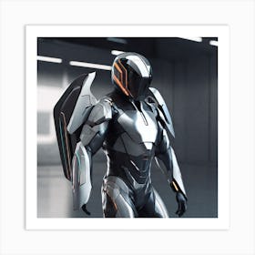 Futuristic Suit 14 Art Print