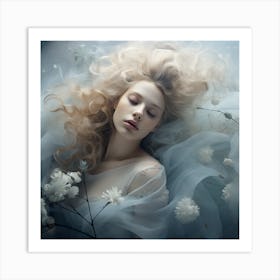 Dream Of A Girl Art Print