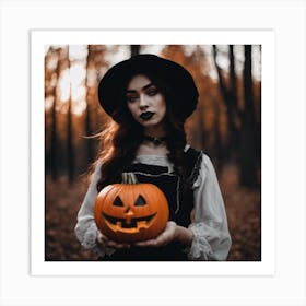 Halloween Witch 1 Art Print