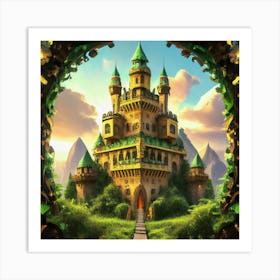 The castle in seicle 15 9 Art Print