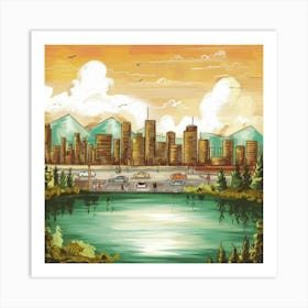 Hyscape Art Print