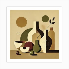 Nature Morte Abstract Art Print