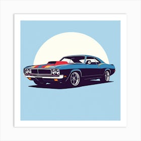 Plymouth Challenger Art Print