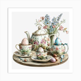 Easter Tea Affiche