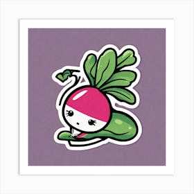 Radish 39 Art Print