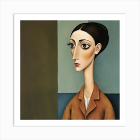 Portrait Of A Woman 1 Art Print