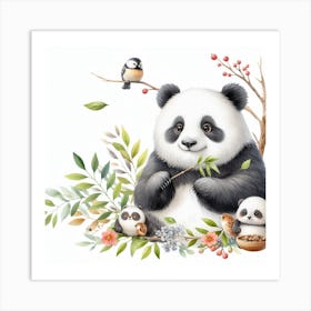 Panda 5 Art Print