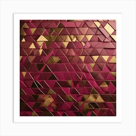 Mosaic pattern 7 Art Print