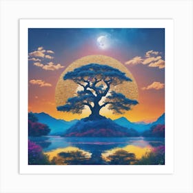 Lone Tree Art Print