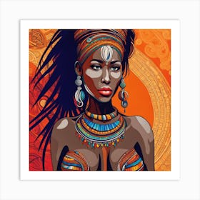 African Woman 1 Art Print