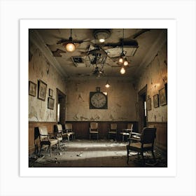 Abandoned Room Art Print