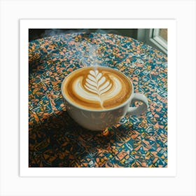 Latte Art 70 Art Print