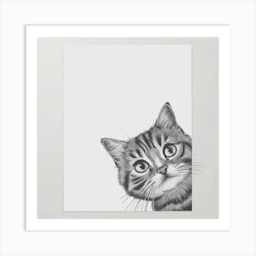 Tabby Cat 1 Art Print