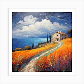 Serenade of Tuscan Hues Art Print